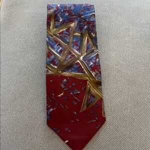 Vintage Paolo Gucci 100% Silk Abstract Tie 70’s/80’s RARE